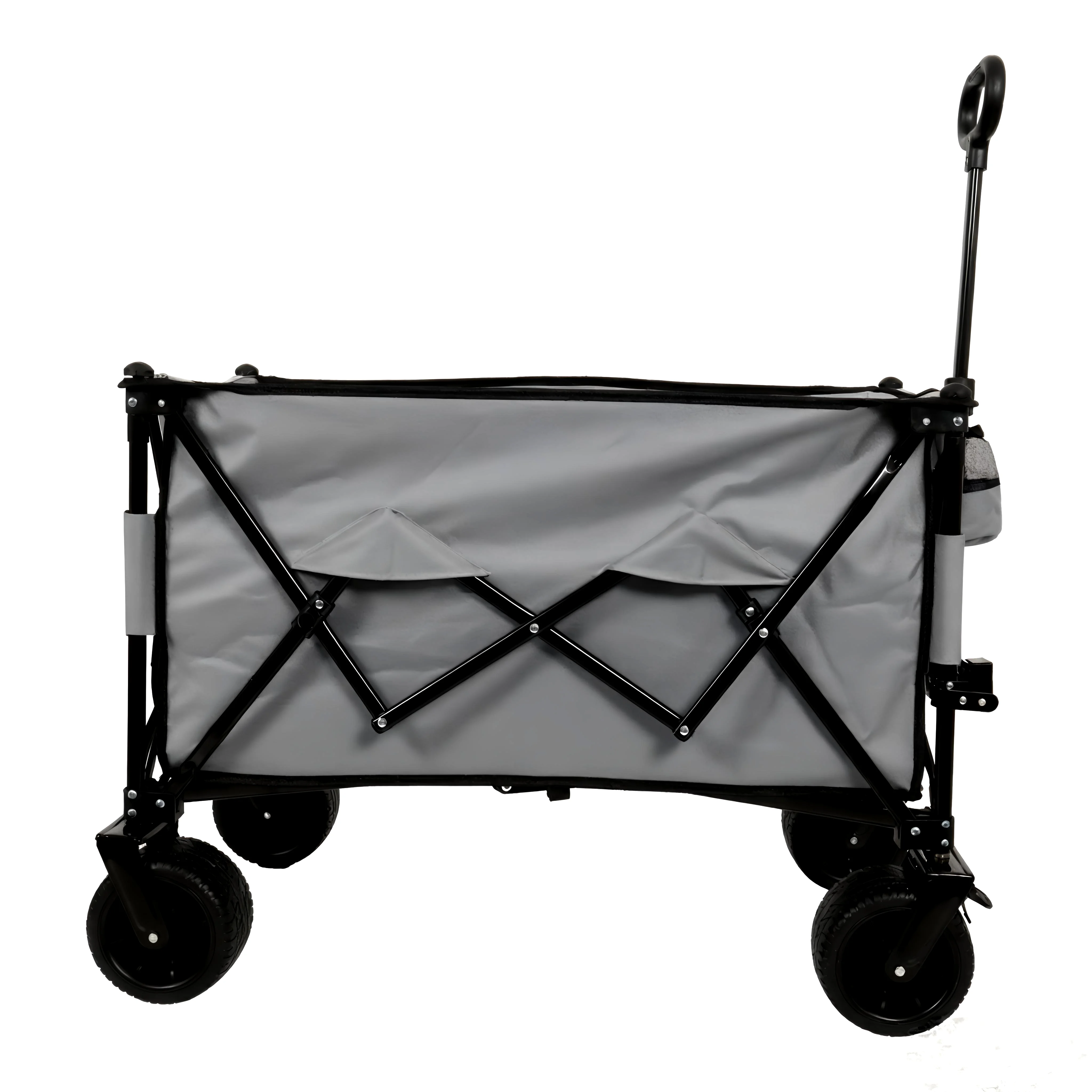 High Quality Triple Foldable Space Gray High-End Textured Look Large Sized Multi-Functional Outdoor Camping Hand Cart Trolley
High Quality Triple Foldable Space Gray High-End Textured Look Large Sized Multi-Functional Outdoor Camping Hand Cart Trolley