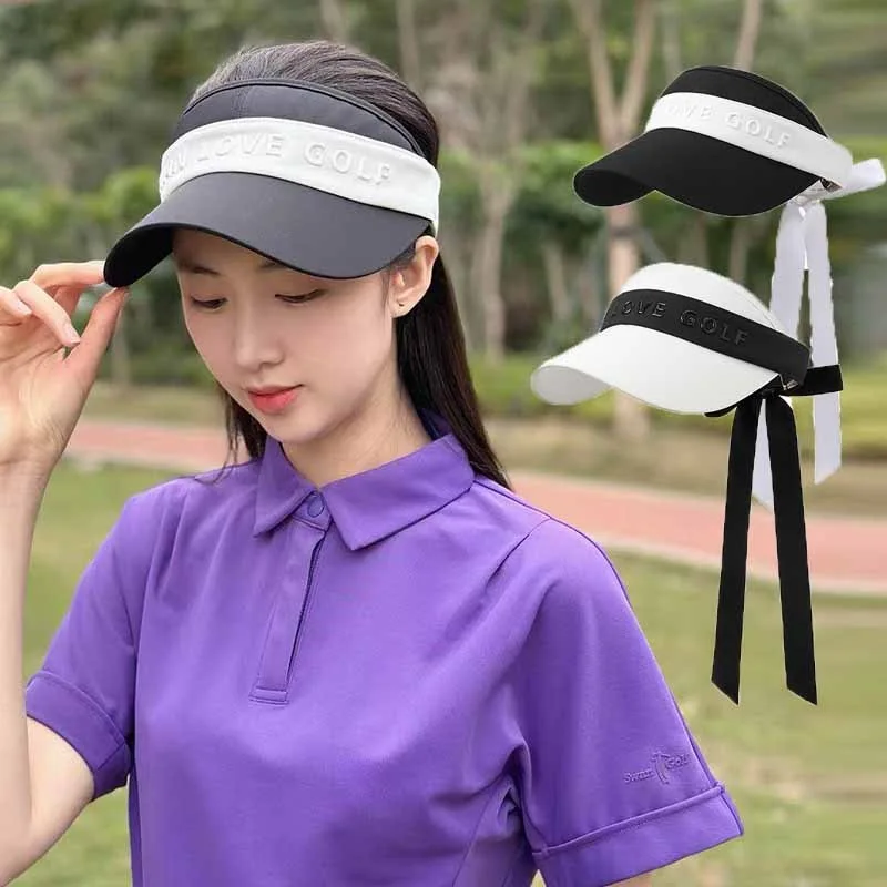 SG 3D Letter Printed Golf Cap Women Sun-Protection Empty Top Hats Female Large Brim Anti-UV Sun Visor Fashion Tennis Sports Caps
SG 3D Letter Printed Golf Cap Women Sun-Protection Empty Top Hats Female Large Brim Anti-UV Sun Visor Fashion Tennis Sports Caps