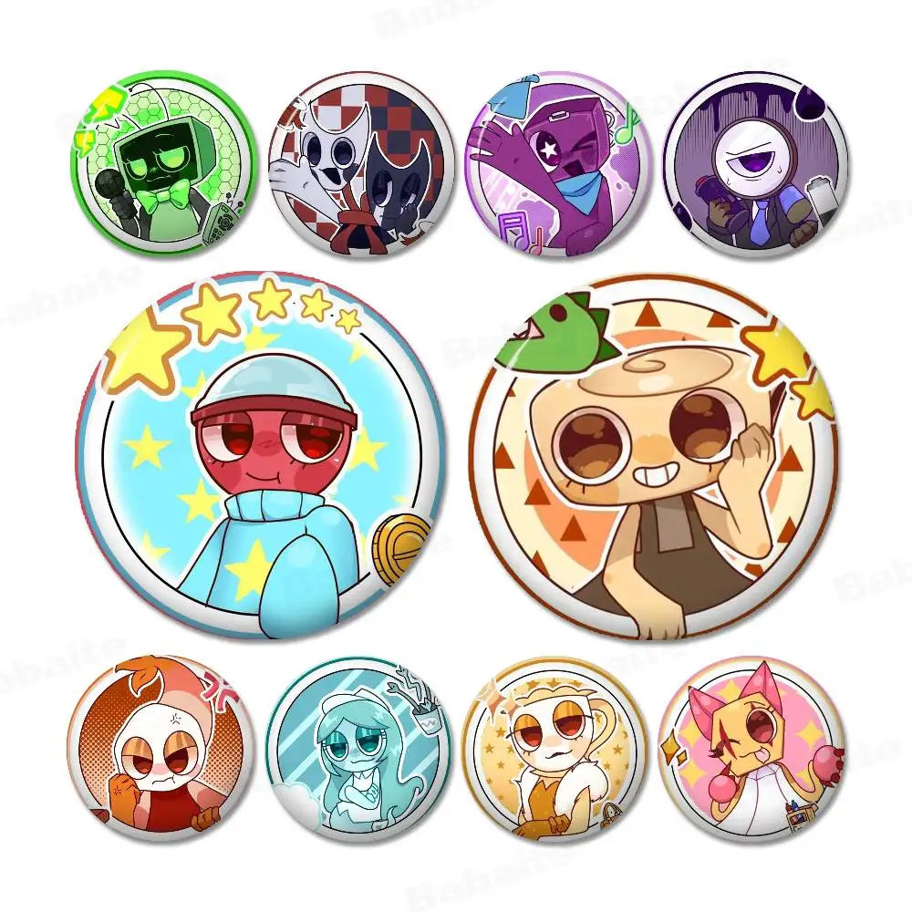 Hot Horror Game Dandys World 58mm Pins Funny Badge Interesting Cartoon Animals Brooches Backpack Clothes Gift Accessory
Hot Horror Game Dandys World 58mm Pins Funny Badge Interesting Cartoon Animals Brooches Backpack Clothes Gift Accessory