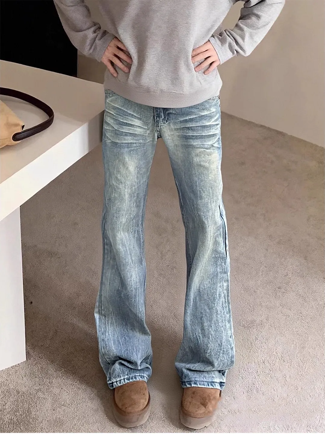 Мужские зимние утепленные джинсы синего цвета из бамбукового волокна с флисовой подкладкой, прямые, с высокой талией, в американском стиле
Мужские зимние утепленные джинсы синего цвета из бамбукового волокна с флисовой подкладкой, прямые, с высокой талией, в американском стиле