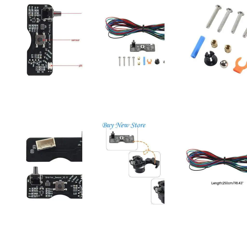 20ce 3D-принтер подача питания экструдера мониторы насадки.
20ce 3D-принтер подача питания экструдера мониторы насадки.