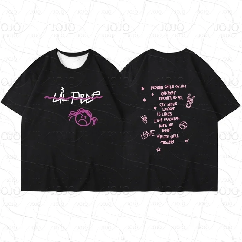 Lil Peep Top Women's Men's Street Wear Hip Hop T-shirt Girls Harajuku Anime Designer Clothing
Lil Peep Top Women's Men's Street Wear Hip Hop T-shirt Girls Harajuku Anime Designer Clothing