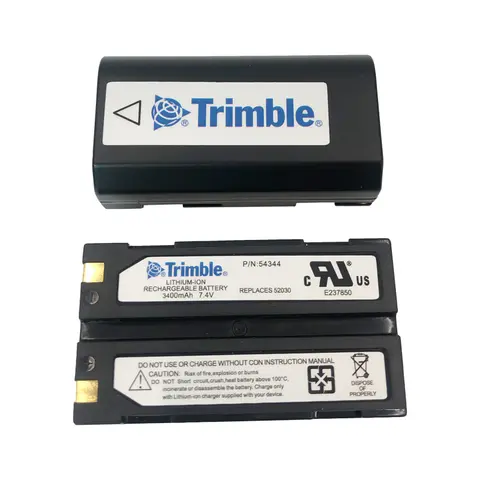 2 pièces 1PC 3400mAh 7.4V batterie pour Trimble 54344 GPS batterie 5700 5800 MT1000 R7 R8 instruments d'arpentage