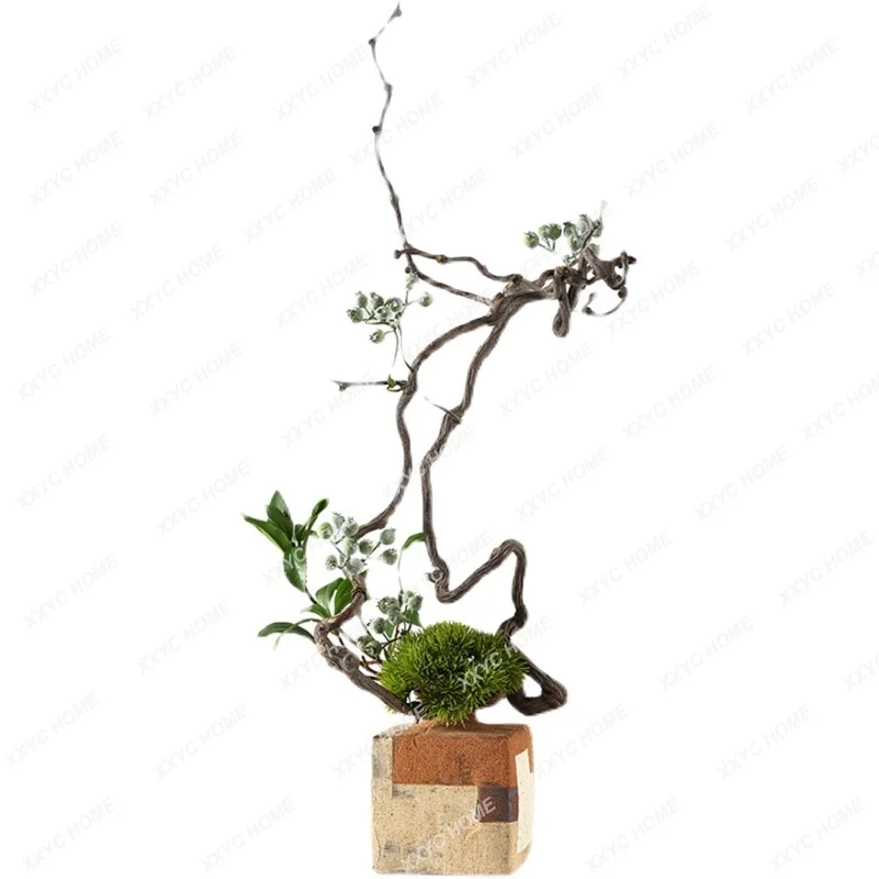 Artificial Flower Stoneware Art Small Squre Bottle Ceramic Flower Container Tea Room Living Room Decoration Housewarming
Artificial Flower Stoneware Art Small Squre Bottle Ceramic Flower Container Tea Room Living Room Decoration Housewarming