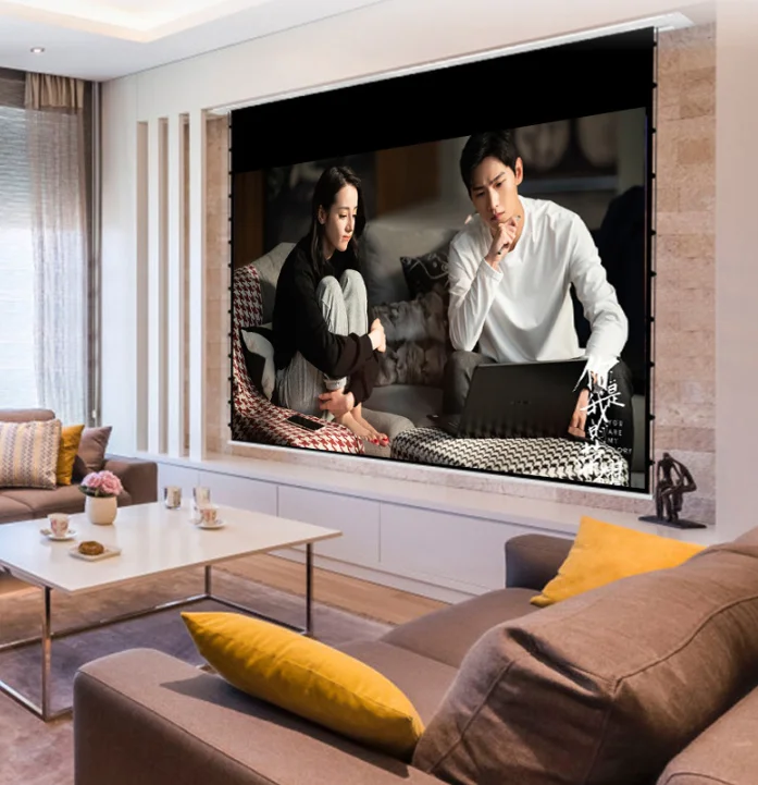Y-150" 8K 4K HD Motorized Tab-tension Cinema Screen Electric Grey Crystal Light Resistence High Quality Ceiling-hanging Screen
Y-150" 8K 4K HD Motorized Tab-tension Cinema Screen Electric Grey Crystal Light Resistence High Quality Ceiling-hanging Screen