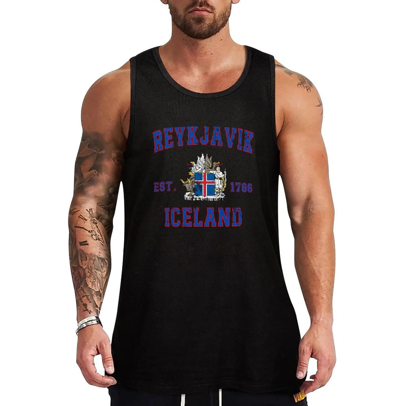 Reykjavik Iceland: Where Tradition Meets the Future Since 1786. Tank Top Rugged Workwear Tank Top Durable Sleeveless Wear
Reykjavik Iceland: Where Tradition Meets the Future Since 1786. Tank Top Rugged Workwear Tank Top Durable Sleeveless Wear