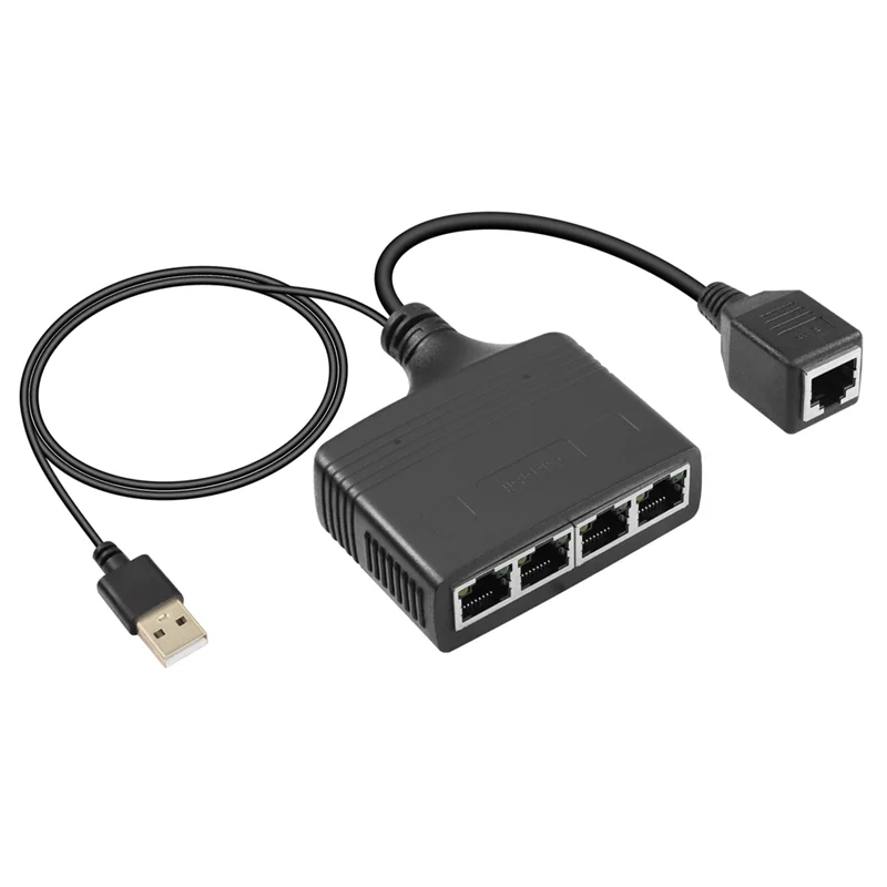 1 To 4 Gigabit Ethernet Splitter RJ45 Splitter Network Cable Splitter 1000Mbps High Speed LAN Network Splitter Female Durable
1 To 4 Gigabit Ethernet Splitter RJ45 Splitter Network Cable Splitter 1000Mbps High Speed LAN Network Splitter Female Durable