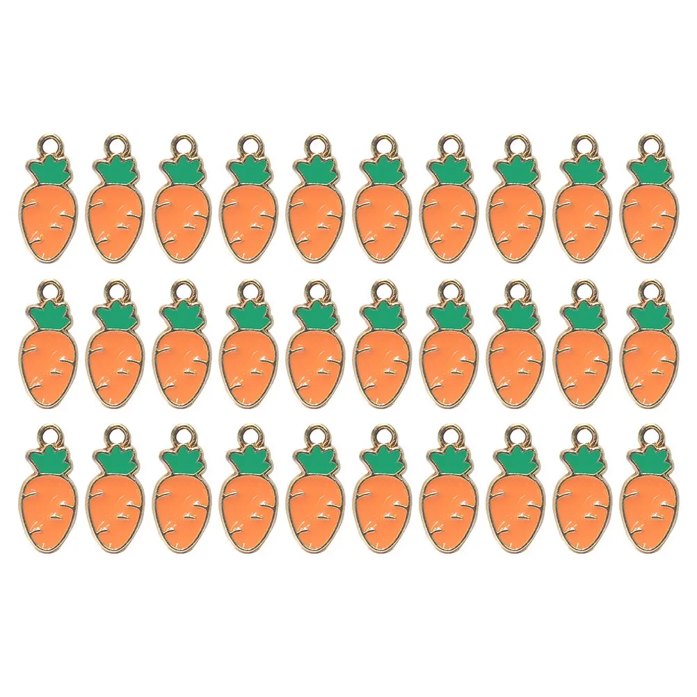 30Pcs Carrot Rabbit Alloy Charms for DIY Jewelry Decoration Bracelet Necklace Pendant Making Easter Theme Photography Prop Gift
30Pcs Carrot Rabbit Alloy Charms for DIY Jewelry Decoration Bracelet Necklace Pendant Making Easter Theme Photography Prop Gift