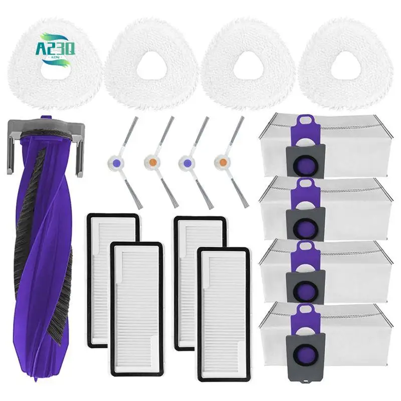 A23Q-For Narwal Freo Z Ultra Robot Vacuum Cleaner Main Side Brushes HEPA Filters Mop Cloth Dust Bags Accessories
A23Q-For Narwal Freo Z Ultra Robot Vacuum Cleaner Main Side Brushes HEPA Filters Mop Cloth Dust Bags Accessories