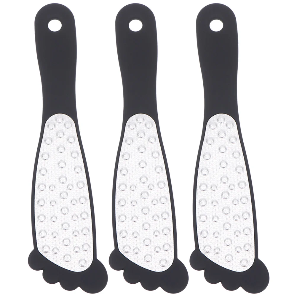 3 Pcs Foot File 304 Stainless Steel Rubber Tools Handheld Dead Skin Remover Pedicure Supplies Washable Scrubber for Feet Callus
3 Pcs Foot File 304 Stainless Steel Rubber Tools Handheld Dead Skin Remover Pedicure Supplies Washable Scrubber for Feet Callus