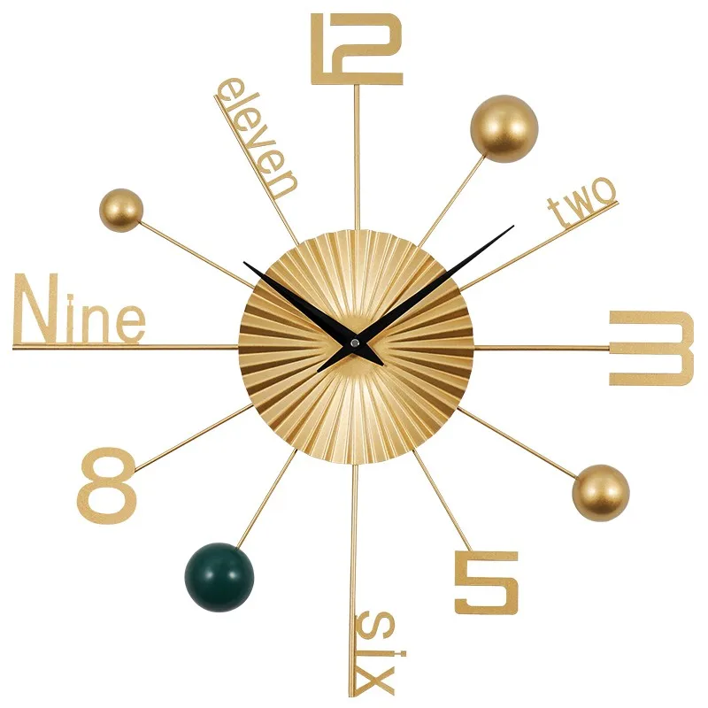 Light luxury simple atmosphere living room home fashion new modern creative watch decoration
Light luxury simple atmosphere living room home fashion new modern creative watch decoration