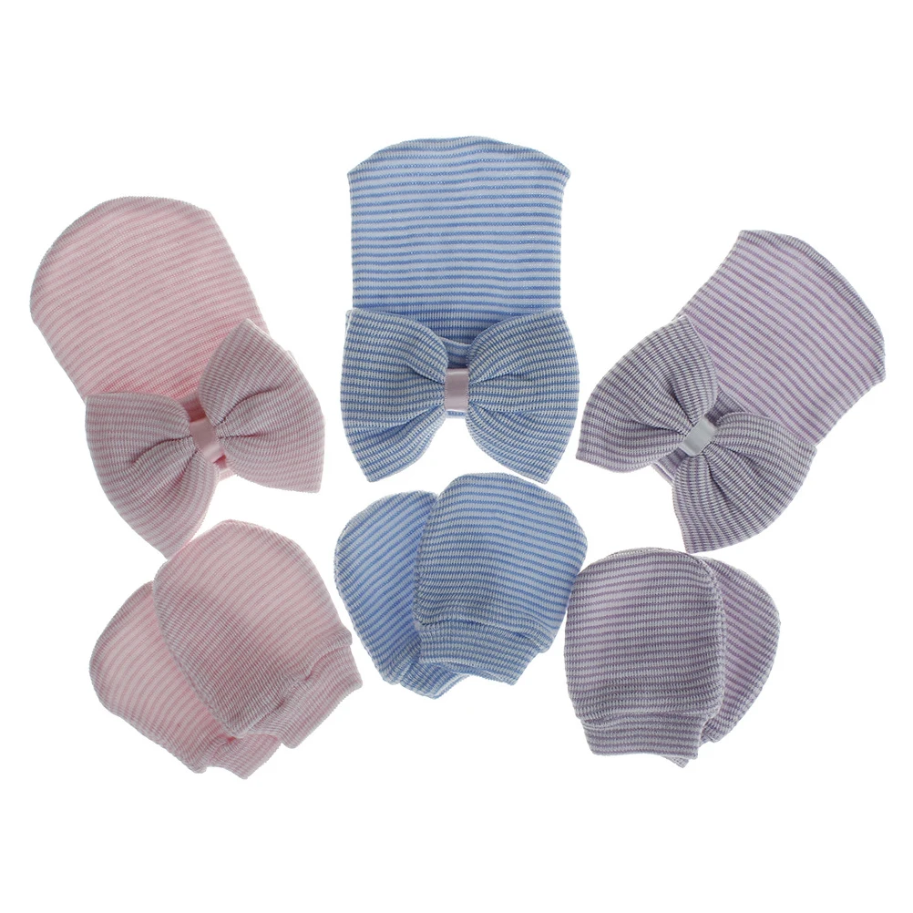 Baby Fetal Hat Glove Set Yarn Material Durable Lightweight Newborn Bowknot Cap Gloves Knit European American Style
Baby Fetal Hat Glove Set Yarn Material Durable Lightweight Newborn Bowknot Cap Gloves Knit European American Style