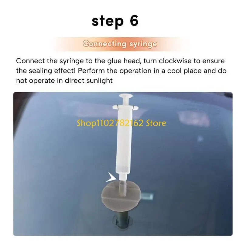 547B Car Windshield Windscreen Repair Fix Glass CracksBulls Eye Star Shaped Crack
547B Car Windshield Windscreen Repair Fix Glass CracksBulls Eye Star Shaped Crack