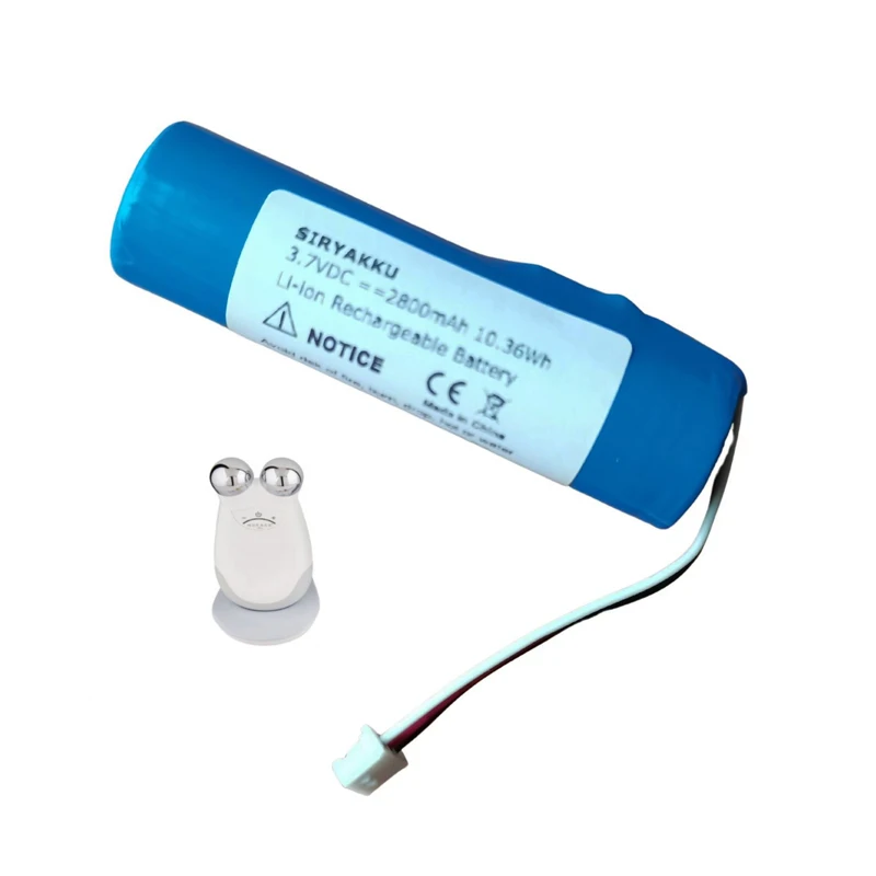Replacement 18650 Li-ion Battery For Nuface Pro Trinity Line Smoothing Device 3.7V 2800mAh
Replacement 18650 Li-ion Battery For Nuface Pro Trinity Line Smoothing Device 3.7V 2800mAh