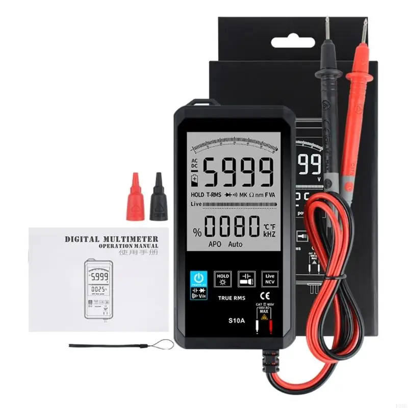 F26C Portable Multimeter Pocket Digital Multi Tester Voltmeter Ammeter Ohmmeter AC/for DC Voltage Current Resistance Diode Te
F26C Portable Multimeter Pocket Digital Multi Tester Voltmeter Ammeter Ohmmeter AC/for DC Voltage Current Resistance Diode Te