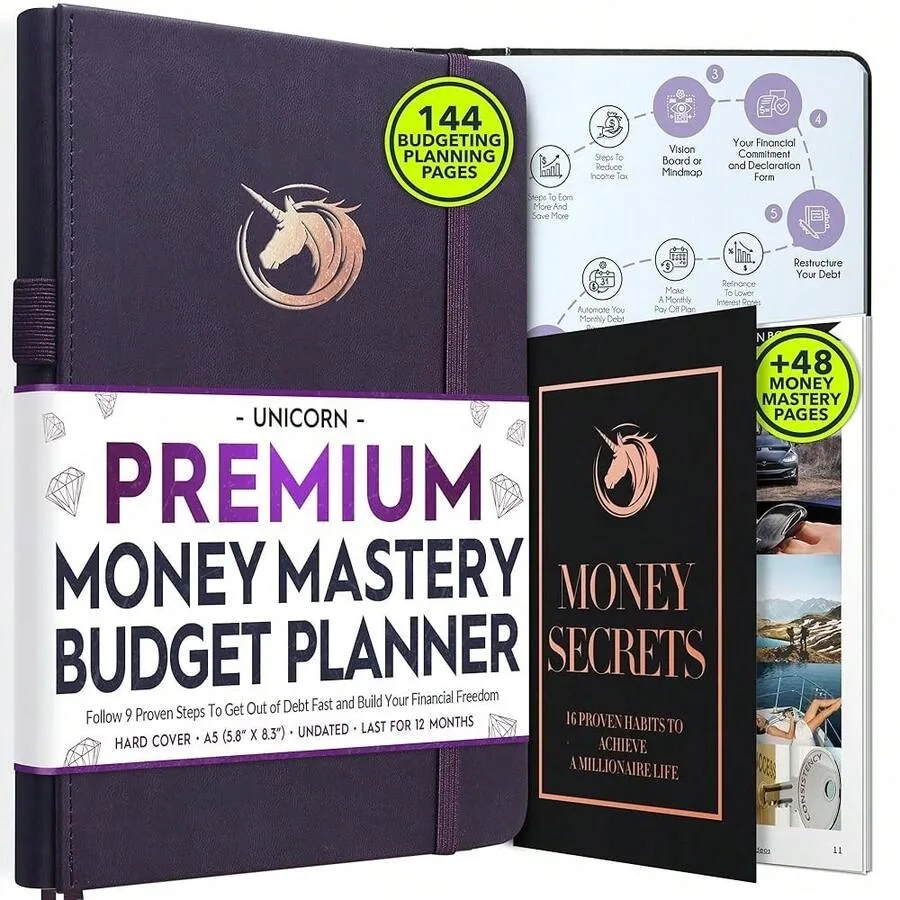 Financial Planner - Monthly Budget Planner and Monthly Bill Organizer A 12-Month Journey To Financial Freedom Bill Payment Trac
Financial Planner - Monthly Budget Planner and Monthly Bill Organizer A 12-Month Journey To Financial Freedom Bill Payment Trac