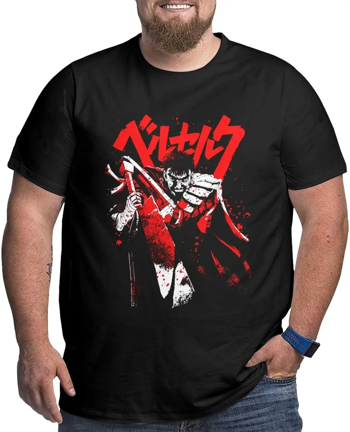 Мужская/женская рубашка Anime Berserk, новинка, хлопковая Футболка с круглым вырезом и коротким рукавом, футболка для мужчин и женщин
Мужская/женская рубашка Anime Berserk, новинка, хлопковая Футболка с круглым вырезом и коротким рукавом, футболка для мужчин и женщин