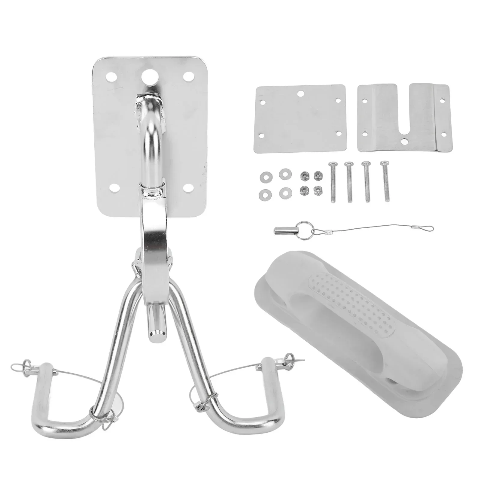 Quick Release Snap Davits Set 304 Stainless Steel Instant Lock Davits System Marine Hardware for Yachts Boats With WhiteArmrests
Quick Release Snap Davits Set 304 Stainless Steel Instant Lock Davits System Marine Hardware for Yachts Boats With WhiteArmrests