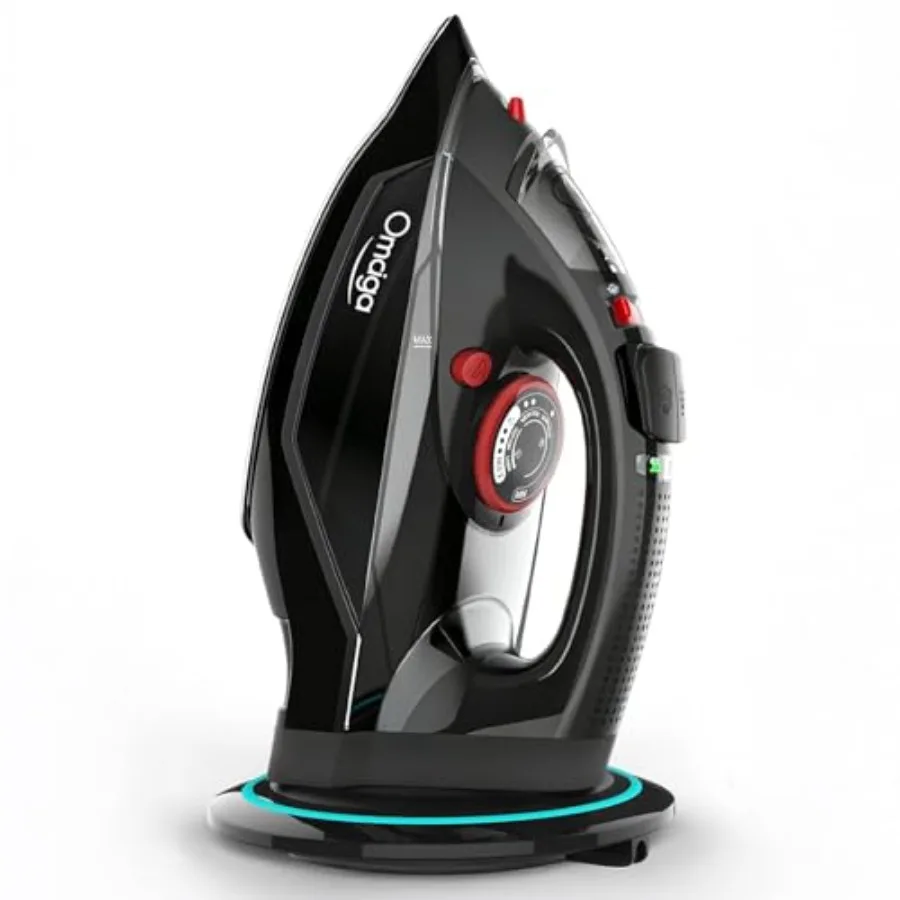 Cordless Iron for Clothes 1500W Steam Iron with Non-Stick Ceramic Soleplate Auto Shut Off Self-Clean Burst of Steam Anti-calc 3
Cordless Iron for Clothes 1500W Steam Iron with Non-Stick Ceramic Soleplate Auto Shut Off Self-Clean Burst of Steam Anti-calc 3