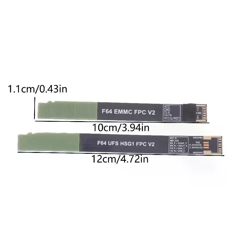 New High Quality F64 UFS HSG1 FPC V2 F64 EMMC FPC V2 2in1 FELEX Cable Set For F64 Box
New High Quality F64 UFS HSG1 FPC V2 F64 EMMC FPC V2 2in1 FELEX Cable Set For F64 Box