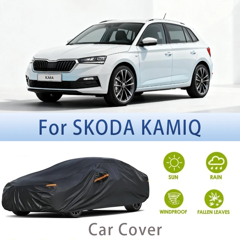 For SKODA KAMIQ Outdoor Protection Full Car Covers Snow Cover Sunshade Waterproof Dustproof Exterior Car accessories
For SKODA KAMIQ Outdoor Protection Full Car Covers Snow Cover Sunshade Waterproof Dustproof Exterior Car accessories
