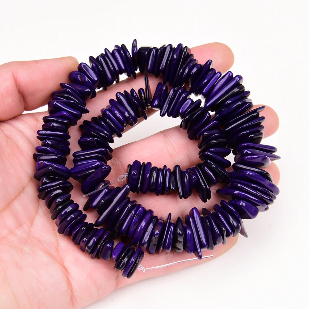 APDGG Фиолетовый Бирюзовый Камень Свободные Бусины Изготовление Ювелирных Изделий DIY 
APDGG Фиолетовый Бирюзовый Камень Свободные Бусины Изготовление Ювелирных Изделий DIY