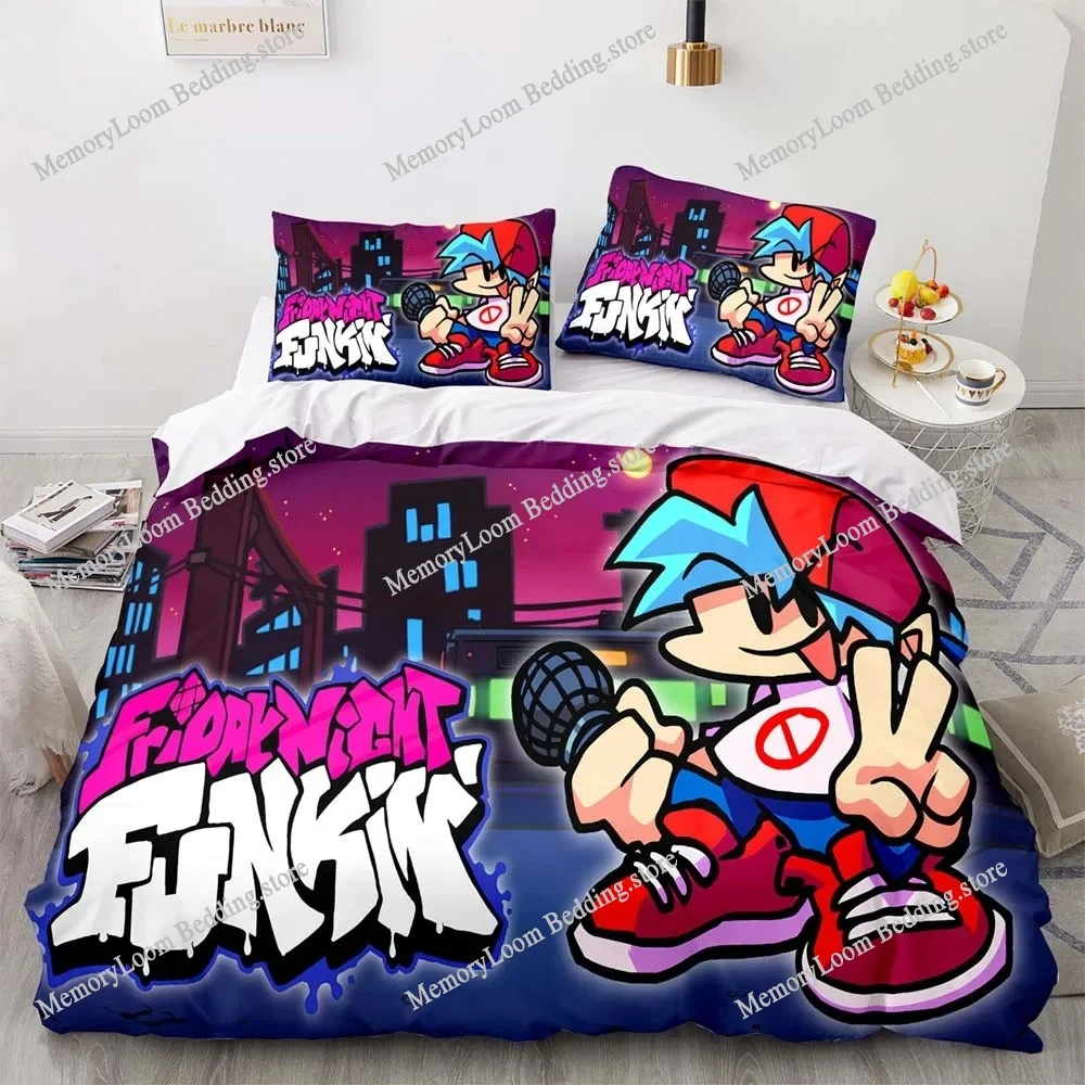 3D Print Anime Friday Night Funkin Bedding Set Single Twin Full Queen King Size Kawaii Bed Set Adult Kid Bedroom Duvetcover Sets
3D Print Anime Friday Night Funkin Bedding Set Single Twin Full Queen King Size Kawaii Bed Set Adult Kid Bedroom Duvetcover Sets