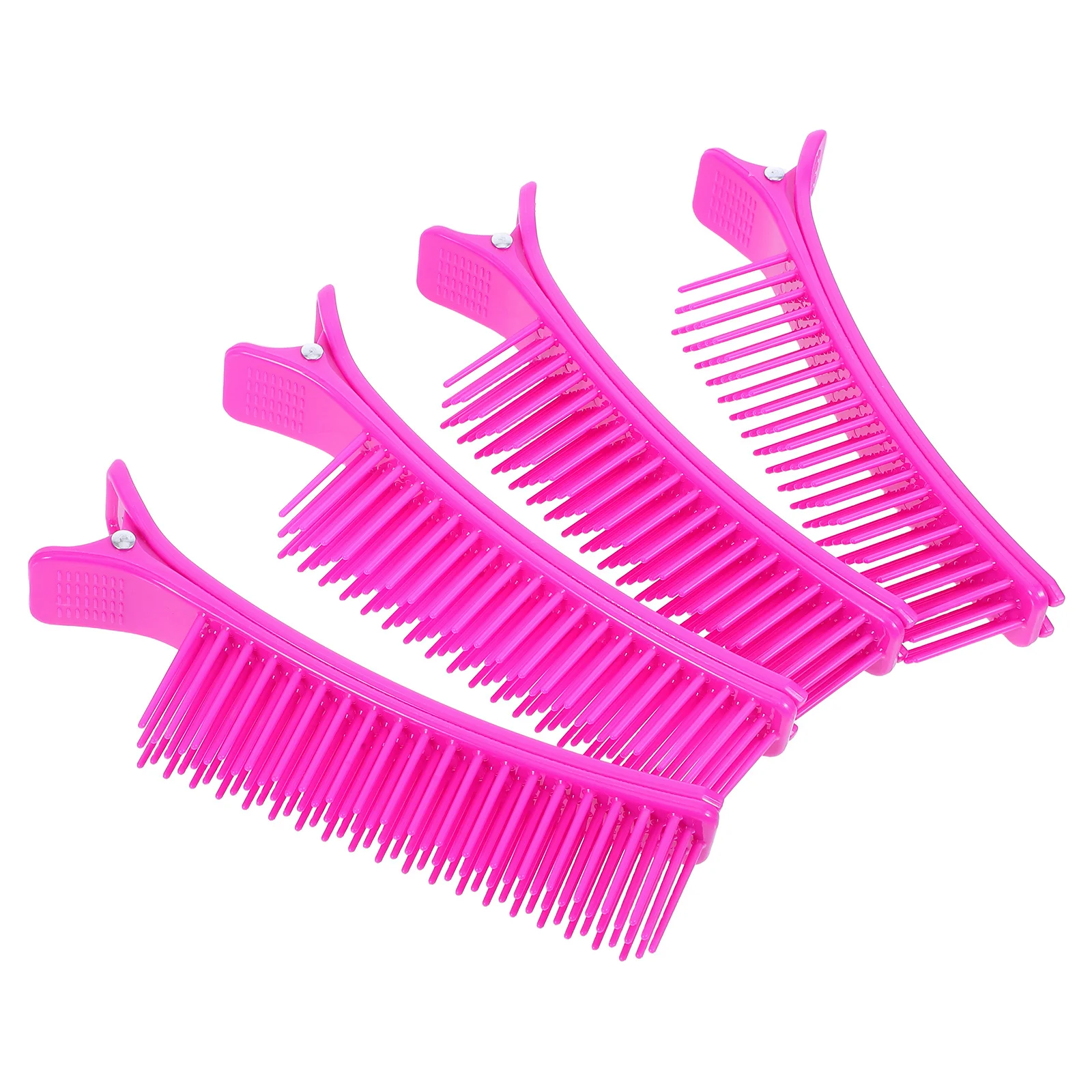 4Pcs Parting Clips for Sectioning Hair Anti-Slip Design with Comb Color-Coded Salon Hair Clips for Women Styling Tools
4Pcs Parting Clips for Sectioning Hair Anti-Slip Design with Comb Color-Coded Salon Hair Clips for Women Styling Tools