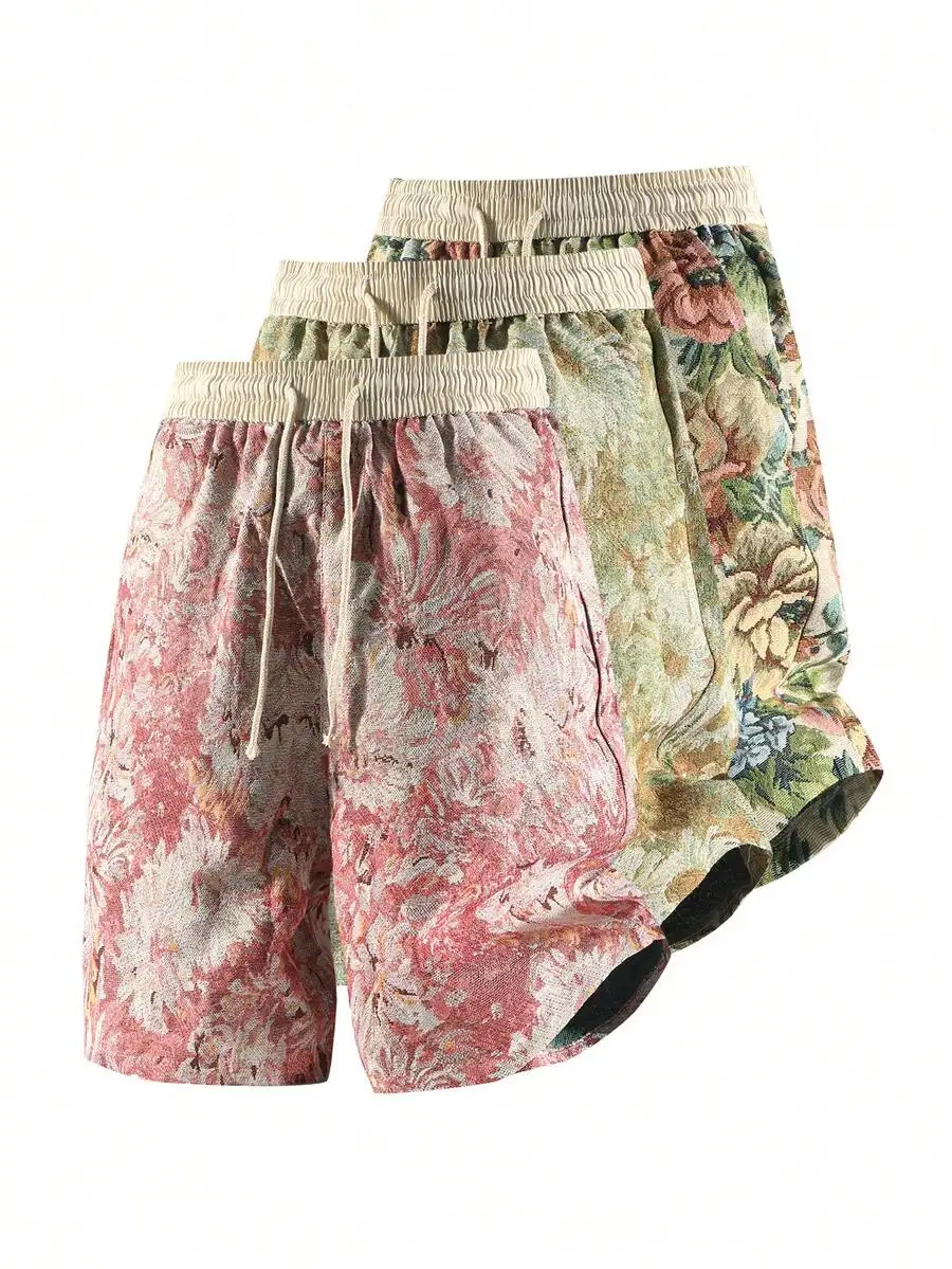 Mens Spring Summer Floral Print Casual Shorts Relaxed Fit Elastic Drawstring Waist
Mens Spring Summer Floral Print Casual Shorts Relaxed Fit Elastic Drawstring Waist