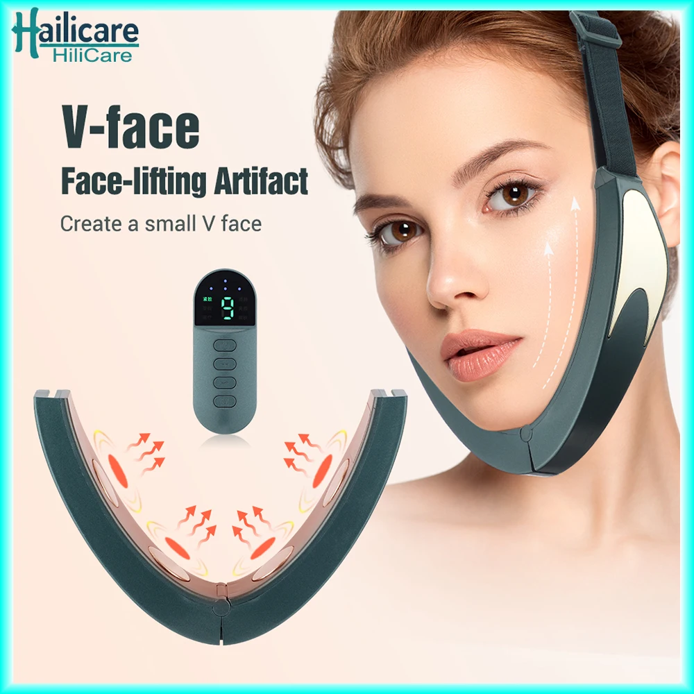 Electric V-face Lift Device 6 Mode Face-lifting Skin Rejuvenation Double Chin Vibration Massager Lifting and Firming Facial Skin
Electric V-face Lift Device 6 Mode Face-lifting Skin Rejuvenation Double Chin Vibration Massager Lifting and Firming Facial Skin