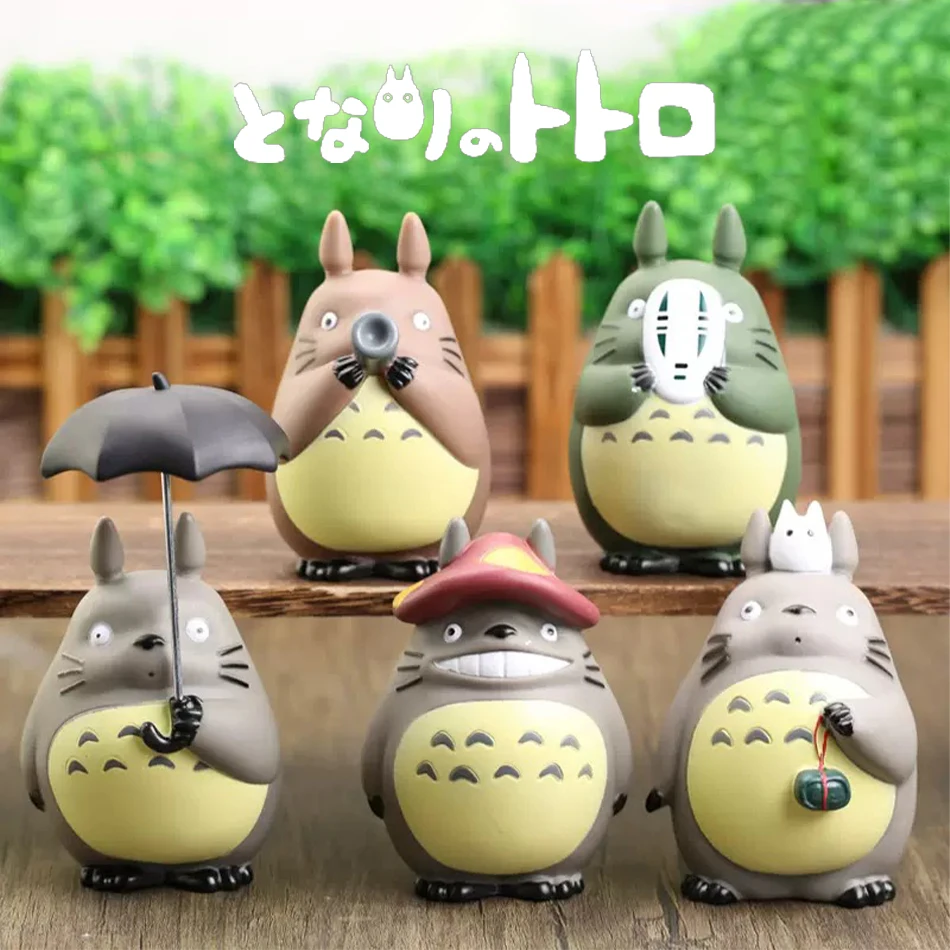 5pcs Anime Miyazaki Hayao Series Totoro Figure Mini Statue Cute Toys Room Ornaments Pvc Figures Toy Kid Gifts Collecctibles
5pcs Anime Miyazaki Hayao Series Totoro Figure Mini Statue Cute Toys Room Ornaments Pvc Figures Toy Kid Gifts Collecctibles