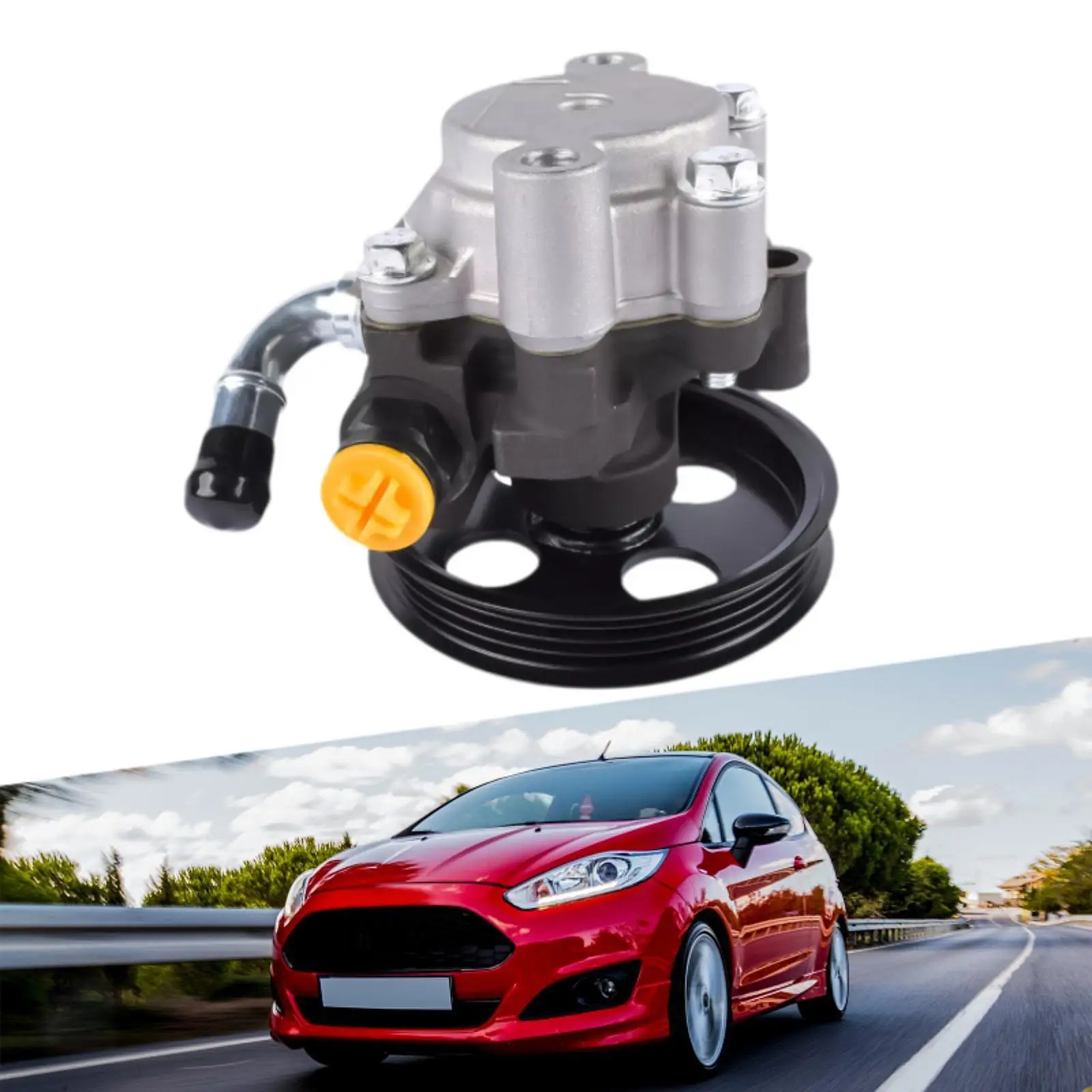 Easy Fit Power Steering Pump Pulley Replacement Sturdy Vehicle Hydraulic Accessory for Toyota for sienna 2004 2006
Easy Fit Power Steering Pump Pulley Replacement Sturdy Vehicle Hydraulic Accessory for Toyota for sienna 2004 2006