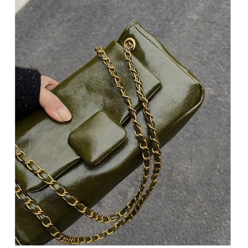 JIAERDI High Street Green Shoulder Bags Purse Women Leather Casual Y2k Handbag Wallet Ladies Retro Office Underarm Bag Hot Girls
JIAERDI High Street Green Shoulder Bags Purse Women Leather Casual Y2k Handbag Wallet Ladies Retro Office Underarm Bag Hot Girls