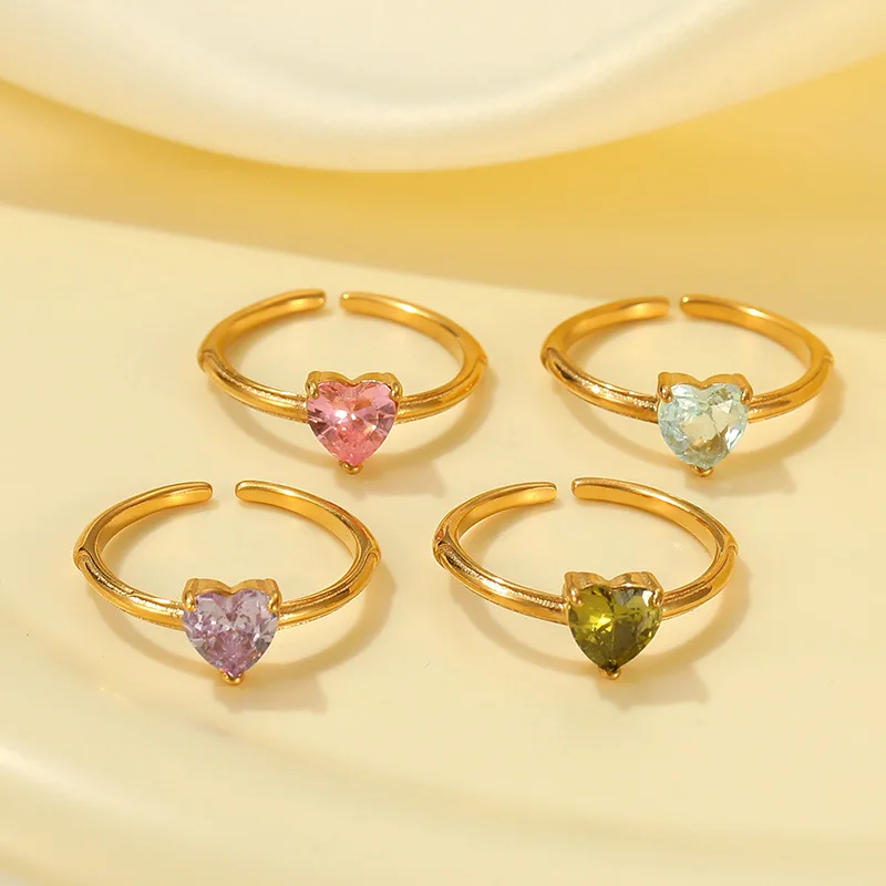 Love Ring, Sweet, Light Luxury, Irregular Colored, High Grade Open Ring for Women
Love Ring, Sweet, Light Luxury, Irregular Colored, High Grade Open Ring for Women
