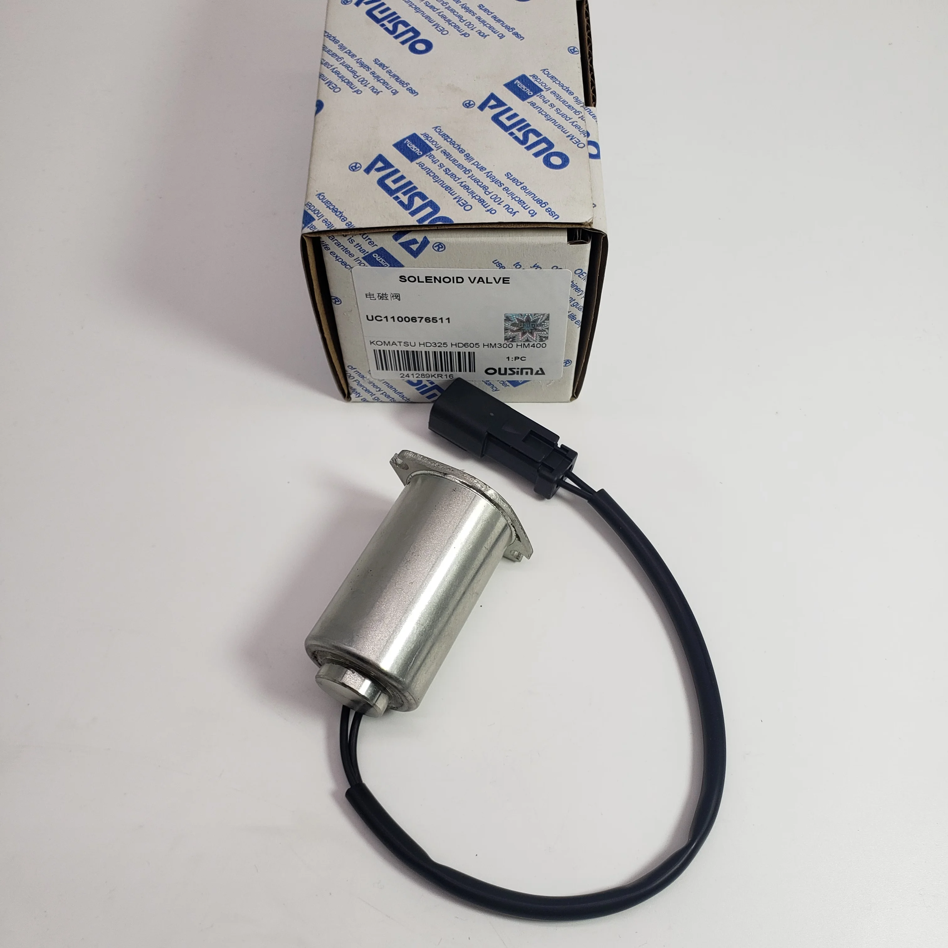 Solenoid Valve UC1100676511 For HD325 HD606 HM300 HM400
Solenoid Valve UC1100676511 For HD325 HD606 HM300 HM400