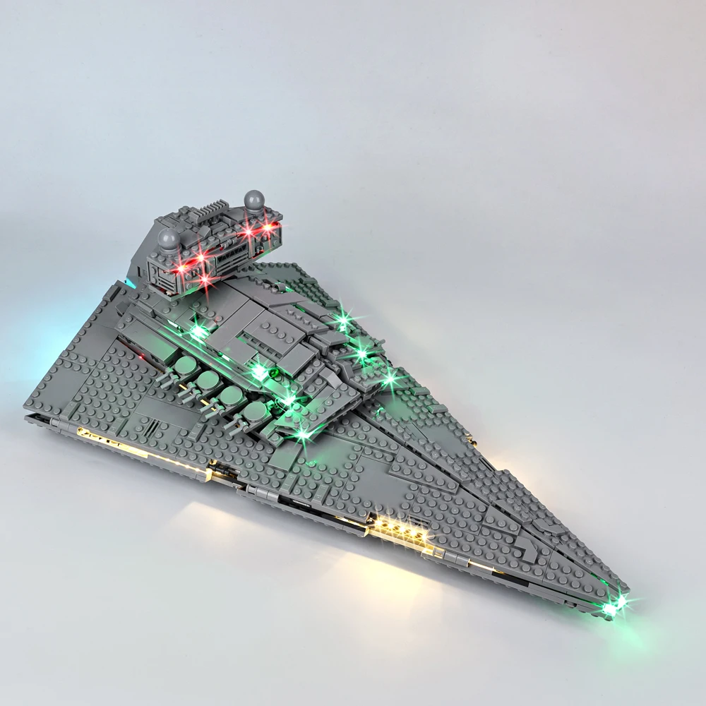 Комплект светодиодных фонарей для модели 75394 Imperial Star Destroyer (блоки в комплект не входят)
Комплект светодиодных фонарей для модели 75394 Imperial Star Destroyer (блоки в комплект не входят)