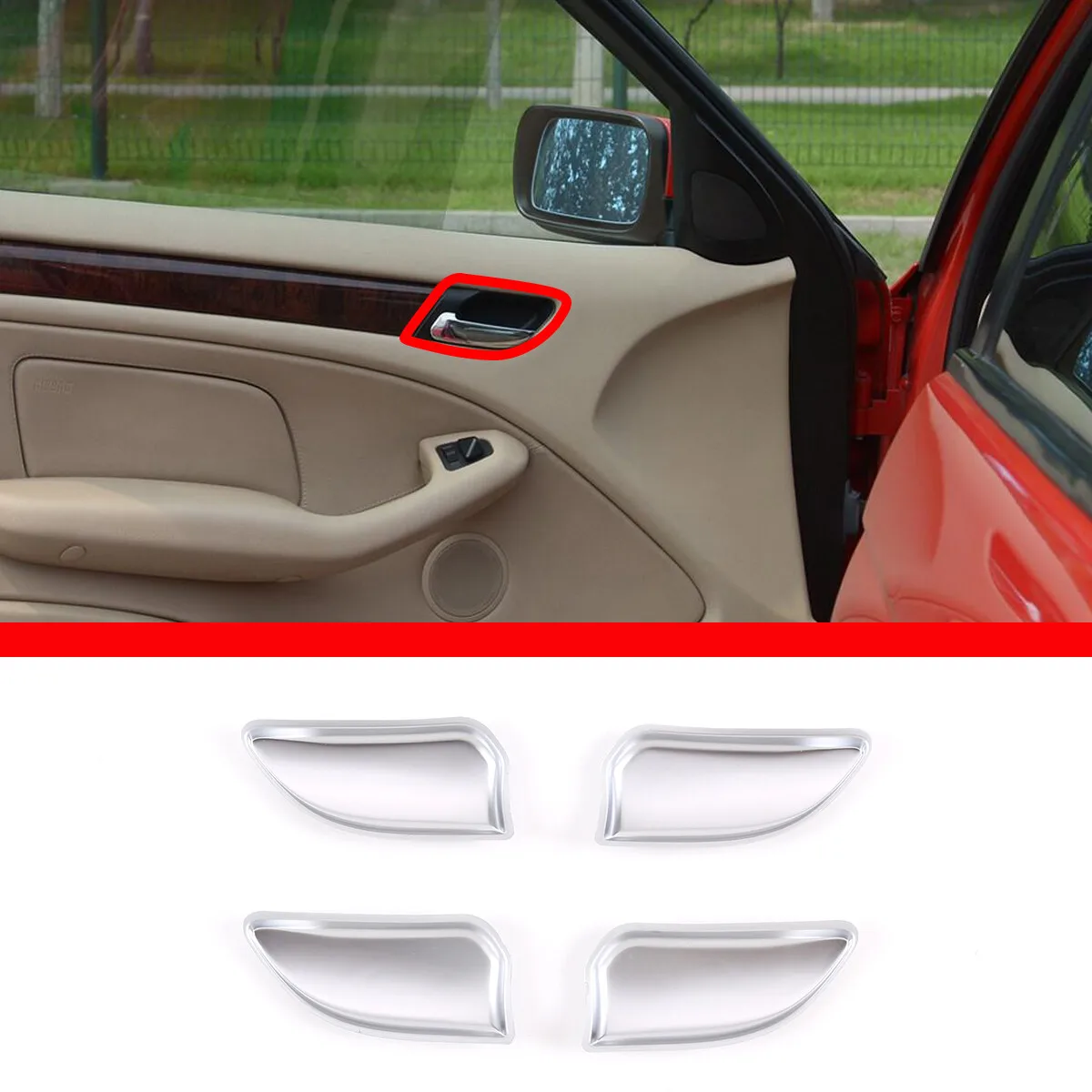 ABS Carbon Car Interior Door Handle Bowl Covers Decorative Trims For BMW 3 Series E46 2005 2004 2003 2002 2001 2000 1999 1998
ABS Carbon Car Interior Door Handle Bowl Covers Decorative Trims For BMW 3 Series E46 2005 2004 2003 2002 2001 2000 1999 1998