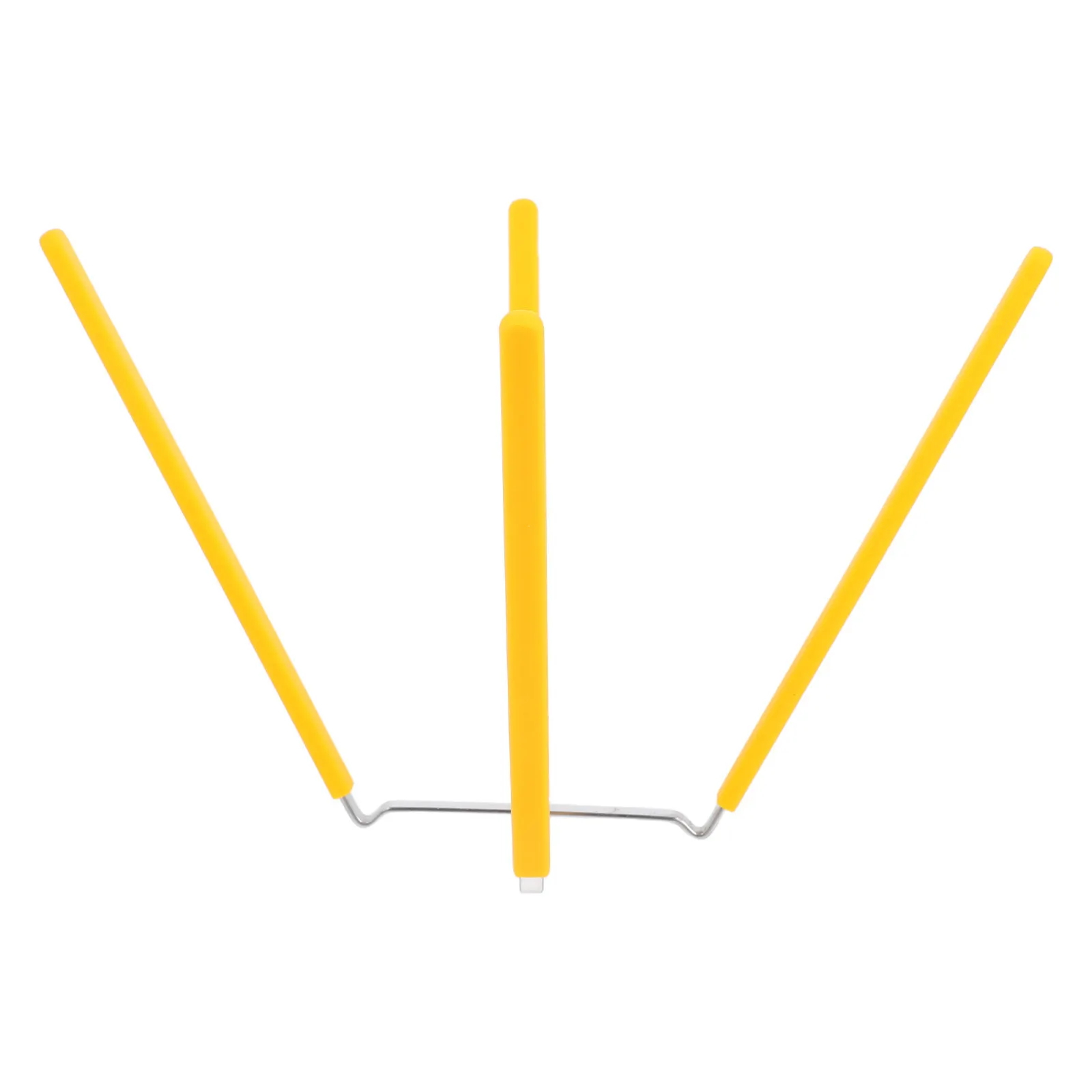 Collapsible Chiffon Cake Cooling Rack Stand 4 Claws Stainless Steel Foldable Baking Supply for Inverted Cake Desserts Yellow
Collapsible Chiffon Cake Cooling Rack Stand 4 Claws Stainless Steel Foldable Baking Supply for Inverted Cake Desserts Yellow