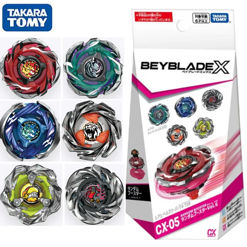 In Stock GENUINE TAKARA TOMY beyscollector X CX-05 Random Booster Vol. 6 child toys birthday festival gifts
In Stock GENUINE TAKARA TOMY beyscollector X CX-05 Random Booster Vol. 6 child toys birthday festival gifts
