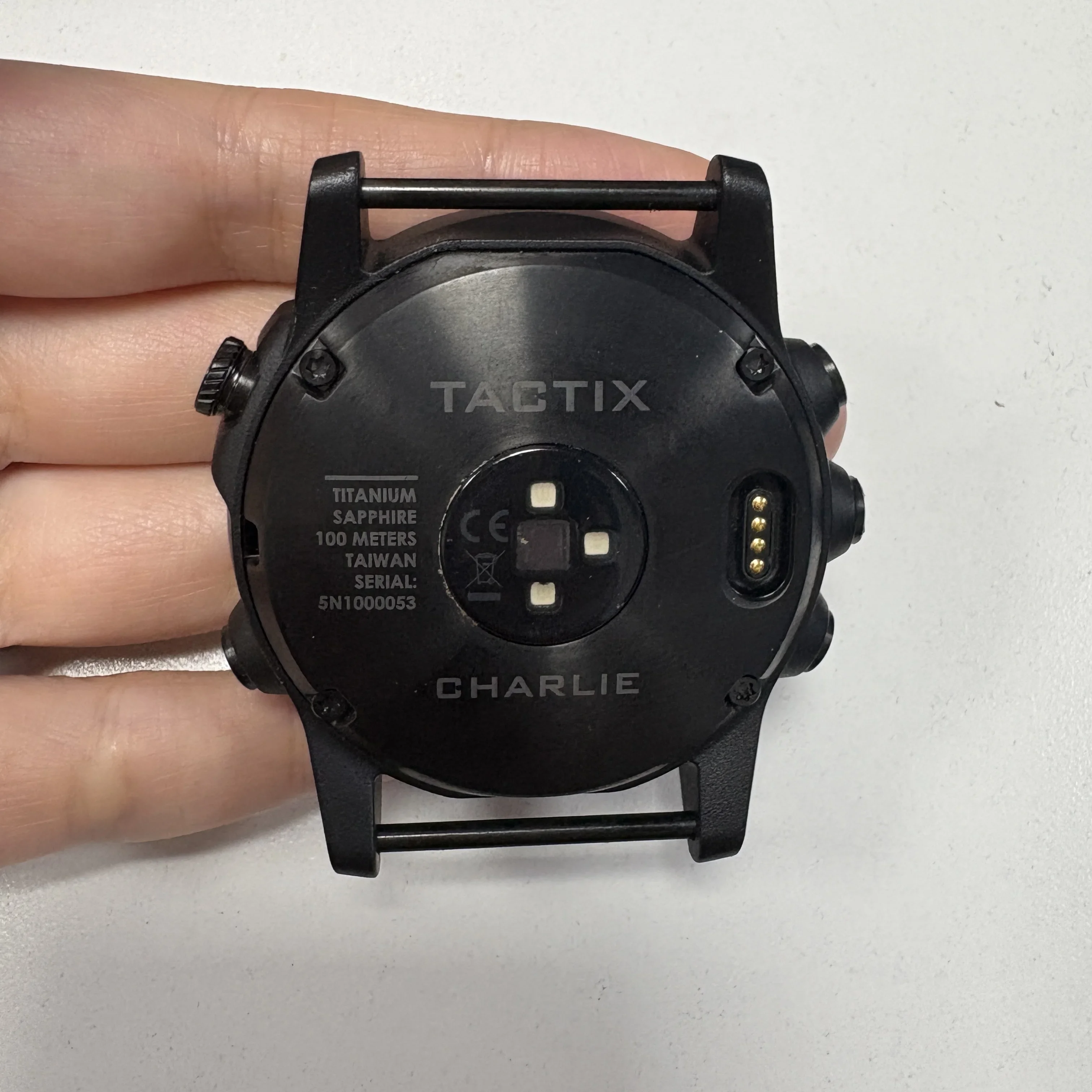For Garmin TACTIX Charlie Back Cover With Power Button Smart Replacement GPS Repair Part Without Battery
For Garmin TACTIX Charlie Back Cover With Power Button Smart Replacement GPS Repair Part Without Battery