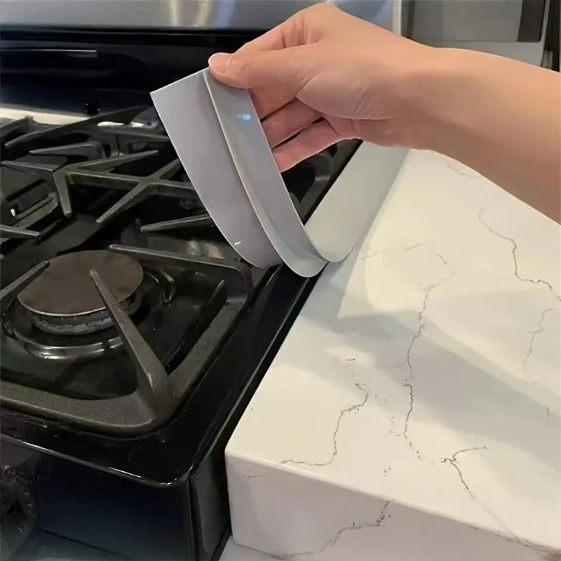 2PCS Silicone T-shaped Gap Sealing Strip Waterproof Oil-proof Easy Clean Cuttable for Kitchen Stove Counter Sink Cabinet
2PCS Silicone T-shaped Gap Sealing Strip Waterproof Oil-proof Easy Clean Cuttable for Kitchen Stove Counter Sink Cabinet