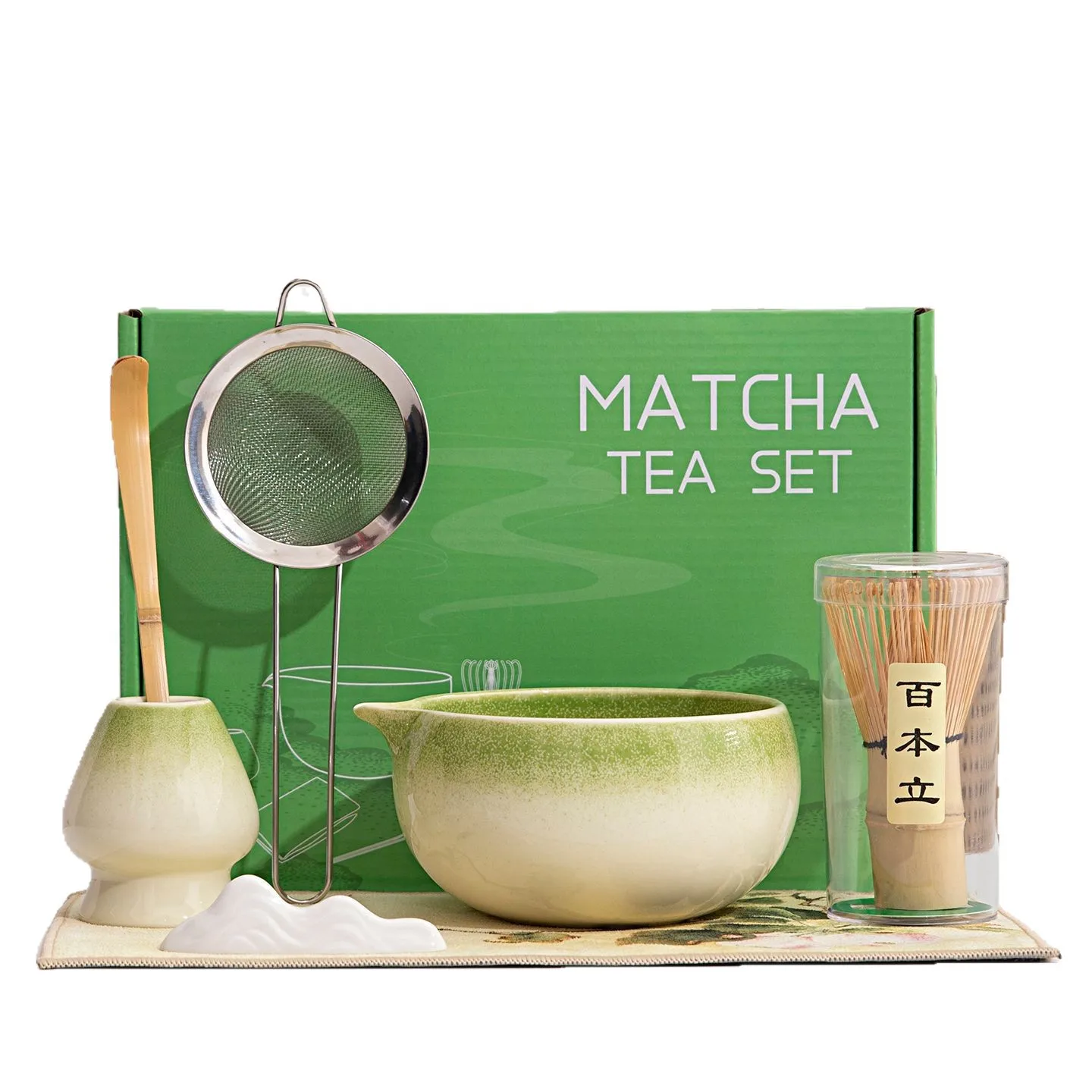 Chawan Matcha Bowl New Japanese Ceramic Tea Set Pick Whisk Utensils
Chawan Matcha Bowl New Japanese Ceramic Tea Set Pick Whisk Utensils