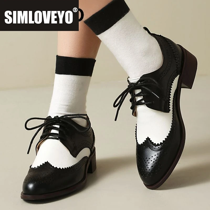 SIMLOVEYO 2025 Новые винтажные женские туфли-лодочки с круглым носком на шнуровке на блочном каблуке 3,5 см, разноцветные, большие размеры 45, 46 47 48 Повседневная повседневная обувь
SIMLOVEYO 2025 Новые винтажные женские туфли-лодочки с круглым носком на шнуровке на блочном каблуке 3,5 см, разноцветные, большие размеры 45, 46 47 48 Повседневная повседневная обувь