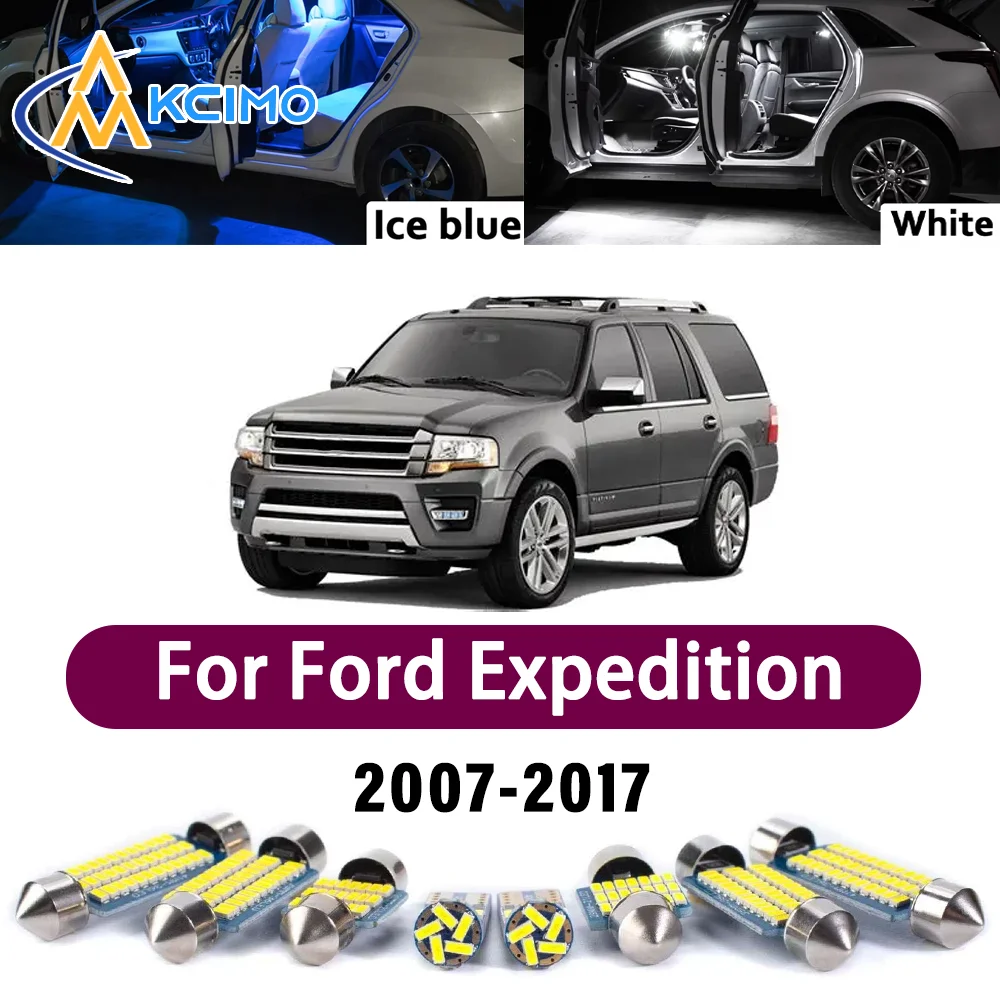Error Free LED Interior Light Kit for Ford Expedition 2007-2017 Premium Bright Dome Trunk Mirror Reading Lamps Canbus
Error Free LED Interior Light Kit for Ford Expedition 2007-2017 Premium Bright Dome Trunk Mirror Reading Lamps Canbus