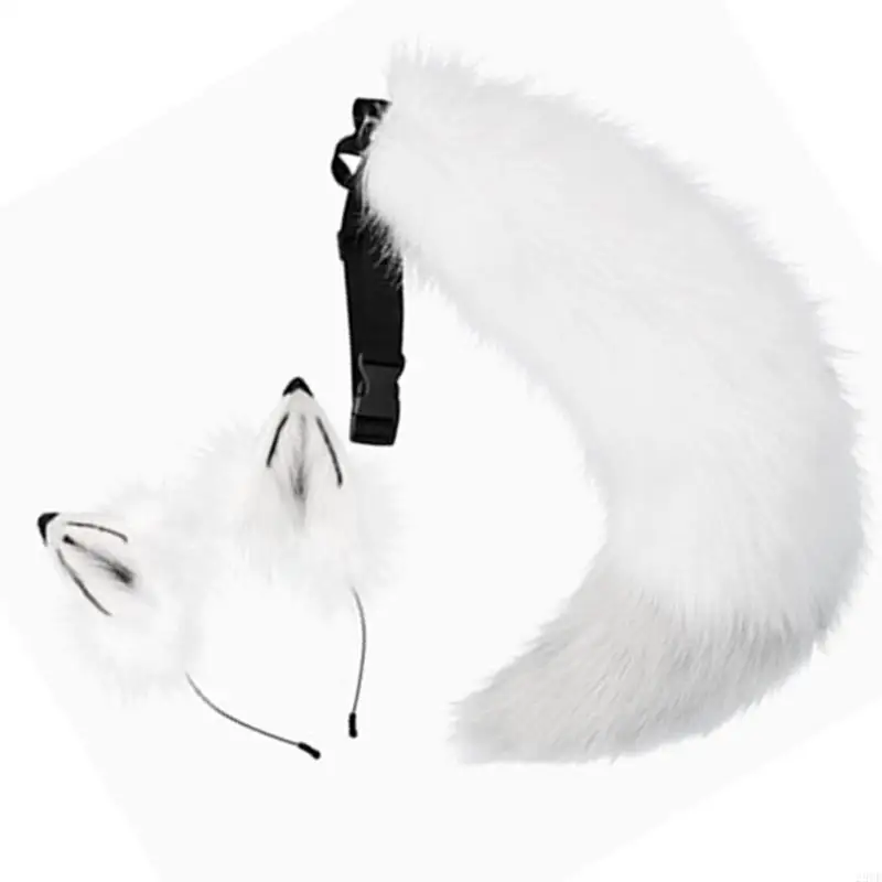 2025 New 2Pcs Animal Cats Ears Headband and Faux Furs Cats Tail Cosplay Foxes Costumes
2025 New 2Pcs Animal Cats Ears Headband and Faux Furs Cats Tail Cosplay Foxes Costumes