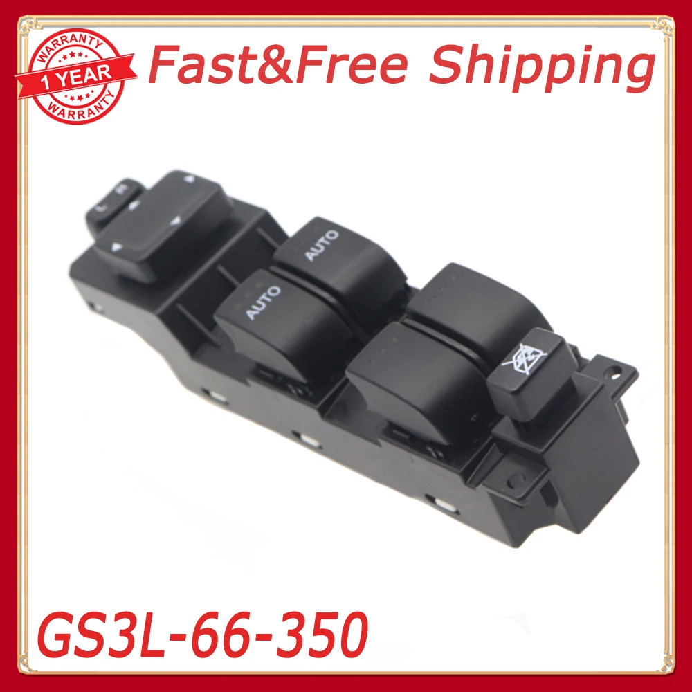 Car Master Power Window Control Switch GS3L-66-350 For Mazda 6 2009-2011 CX-7 2010-2012
Car Master Power Window Control Switch GS3L-66-350 For Mazda 6 2009-2011 CX-7 2010-2012