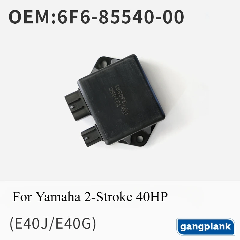 For Yamaha Two-stroke 40 HP E40J Outboard Engine Universal Parts CDI Igniter 6F6-85540-01
For Yamaha Two-stroke 40 HP E40J Outboard Engine Universal Parts CDI Igniter 6F6-85540-01
