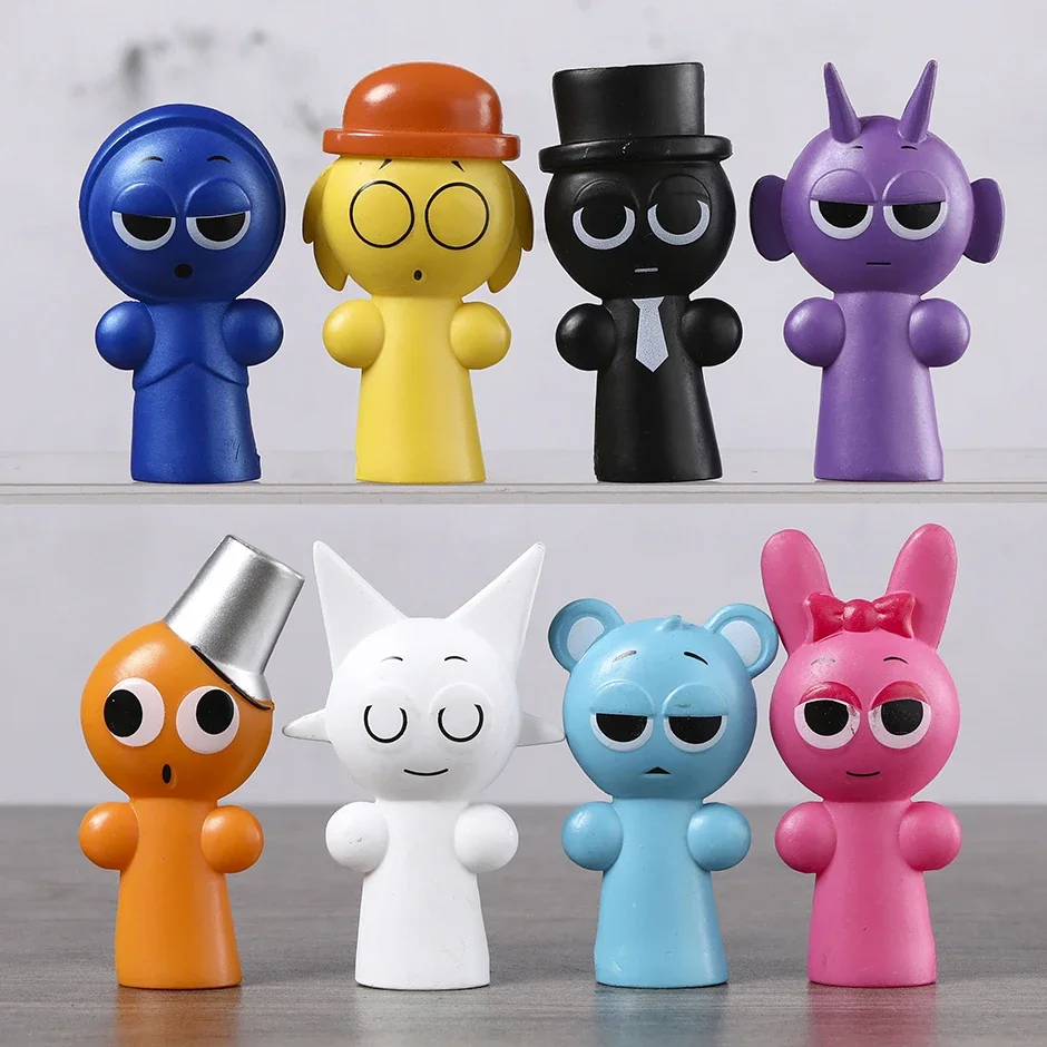 Sprunki Brud Black Jevin Durple Pinki Sky Tuner Wenda фигурка игрушки ПВХ милая мини-модель украшения куклы 8 шт./компл.
Sprunki Brud Black Jevin Durple Pinki Sky Tuner Wenda фигурка игрушки ПВХ милая мини-модель украшения куклы 8 шт./компл.