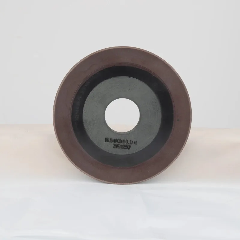 Bakelite disc three 125X32X15 (1.5) X1 special grinding wheel for grinding the front corner of the saw blade
Bakelite disc three 125X32X15 (1.5) X1 special grinding wheel for grinding the front corner of the saw blade