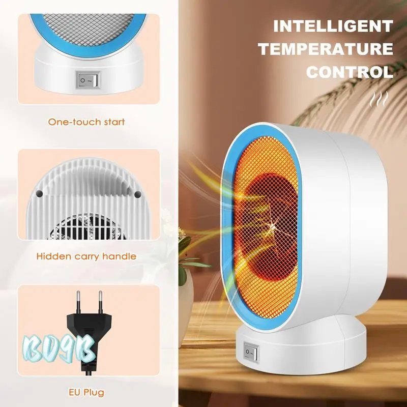 Portable Electric Heater Fan Heating Warm Air Blower Desktop Home Heating Stove Radiator Warmer Machine-B09B
Portable Electric Heater Fan Heating Warm Air Blower Desktop Home Heating Stove Radiator Warmer Machine-B09B